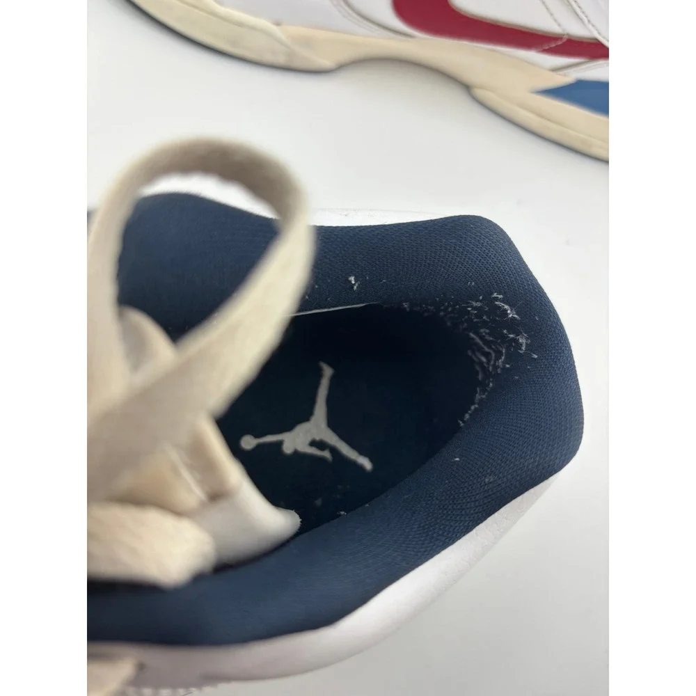 Jordan Stadium 90 Mens White Blue Red Sneakers DX4397-104 Size 10